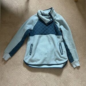 Abercrombie Women’s Snap Up Fleece Sweatshirt